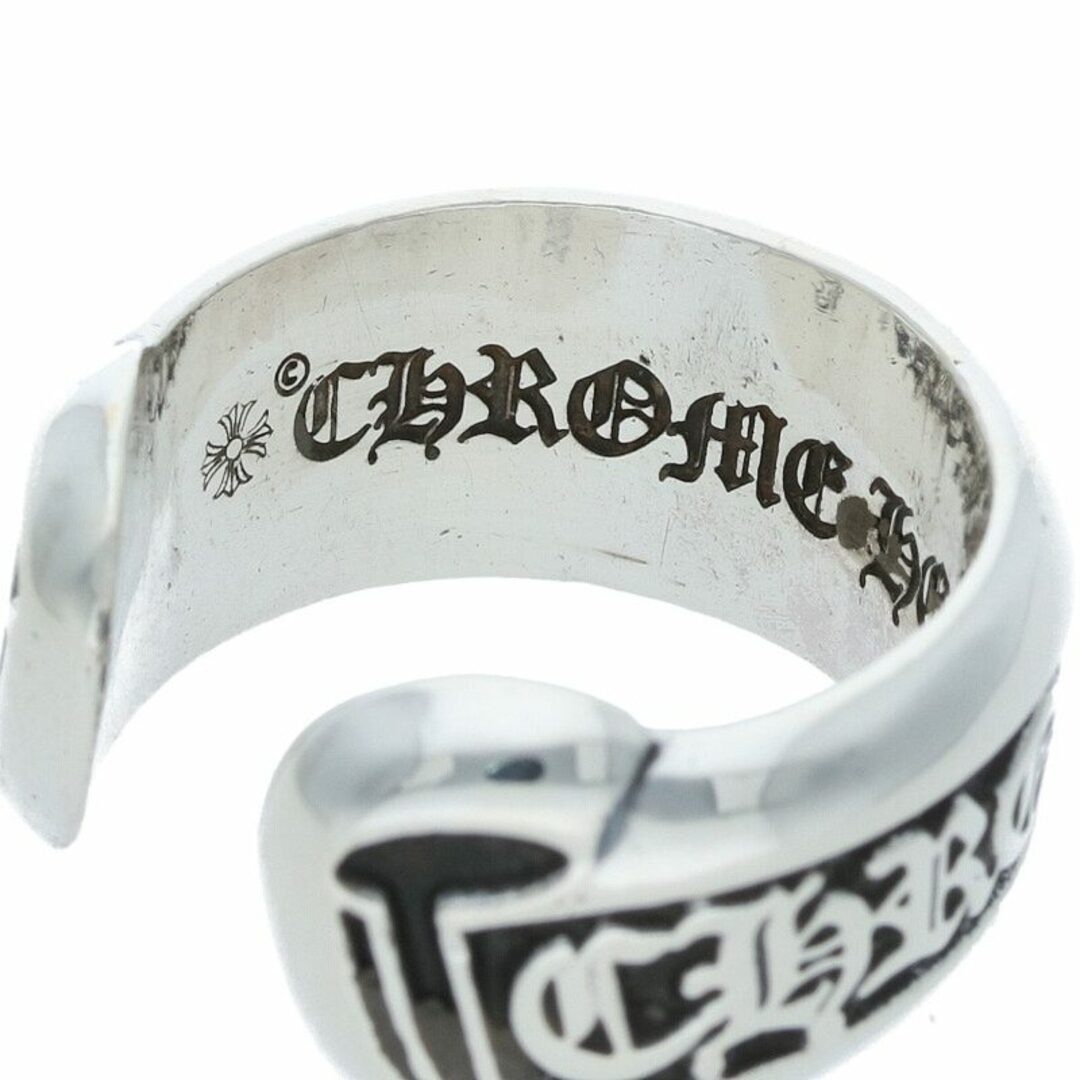 輝く高品質な Chrome Hearts - クロムハーツ SM SCROLL LABEL/スモール 指輪