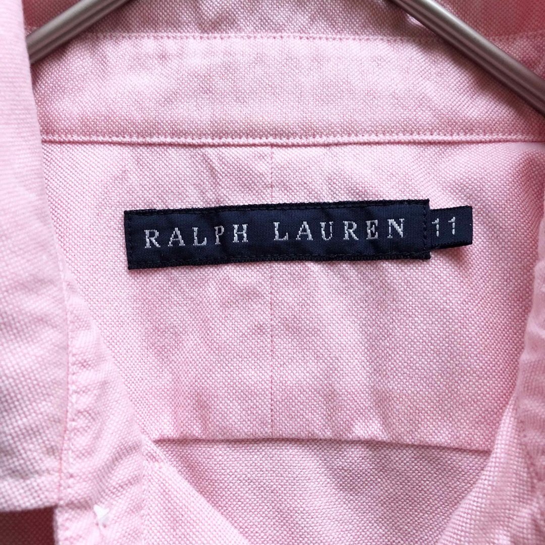 Ralph Lauren - RALPH LAUREN♪ポニー刺繍シャツ ピンク 長袖 L Ralph Lauren - RALPH LAUREN♪ポニー刺繍シャツ ピンク 長袖 L