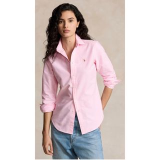 Ralph Lauren - ラルフローレンスポーツ 赤ストライプシャツ Ralph Lauren - ラルフローレンスポーツ 赤ストライプシャツ