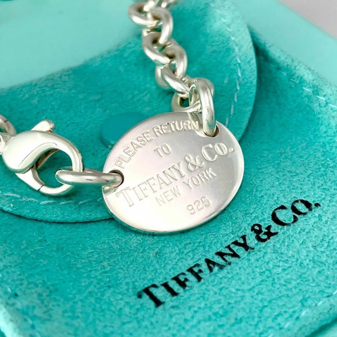 Tiffany & Co. - ティファニー オーバル タグ チョーカー Tiffany & Co. - ティファニー オーバル タグ チョーカー
