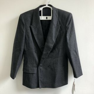 ダックス(DAKS)の【DAKS】ダックス　ブラック　黒　ジャケット　アウター　長袖　タグ付き　メンズ　日本製(その他)