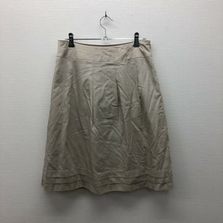 リフレクト(ReFLEcT)の【Refkect】リフレクト　レディース　スカート　ベージュ系　サイズ９　ひざ丈　無地(その他)