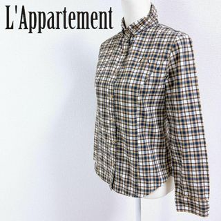 L'Appartement DEUXIEME CLASSE(シャツ/ブラウス(長袖/七分 L'Appartement DEUXIEME CLASSE(シャツ/ブラウス(長袖/七分