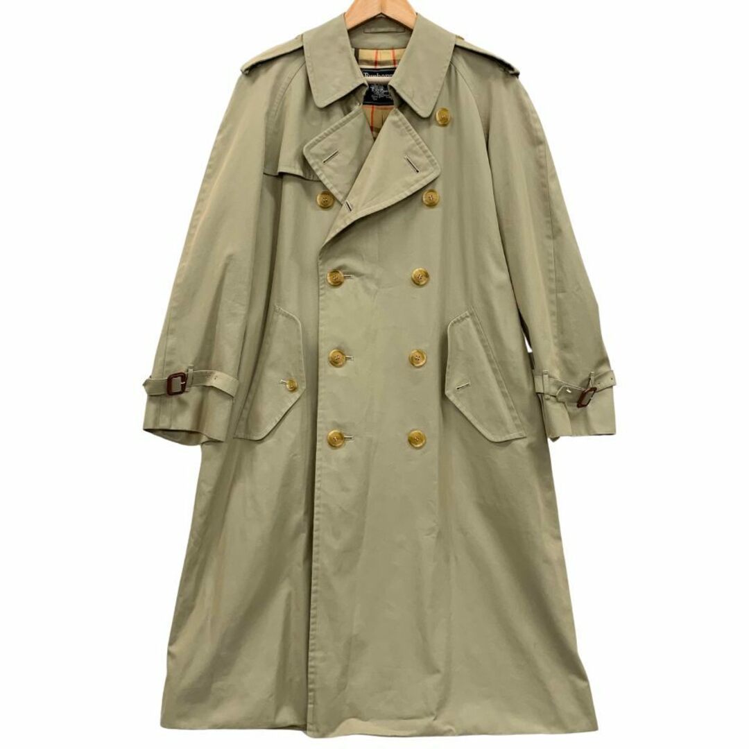 BURBERRY - バーバリー トレンチコート 90S 玉虫色調 カーキ BURBERRY - バーバリー トレンチコート 90S 玉虫色調 カーキ
