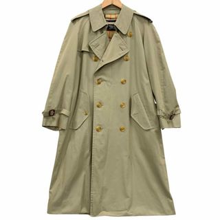 BURBERRY - バーバリー トレンチコート 90S 玉虫色調 カーキ BURBERRY - バーバリー トレンチコート 90S 玉虫色調 カーキ