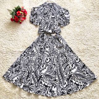 ZARA - 【ZARA】ロングワンピース コントラスト ナイロン ミディ ZARA - 【ZARA】ロングワンピース コントラスト ナイロン ミディ