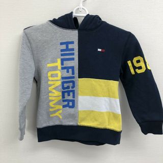 トミーヒルフィガー(TOMMY HILFIGER)の【TOMMY HILFIGER】トミーヒルフィガー 紺 パーカー ユニセックス(パーカー)