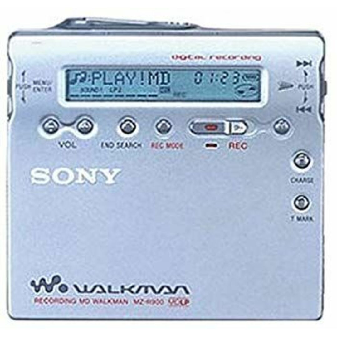 SONY ソニー MZ-R900(S) シルバー ポータブルMDレコーダー MDLP対応 (MD録音再生兼用機/MDウォークマン/プレーヤー) 9jupf8b スマホ/家電/カメラのオーディオ機器(ポータブルプレーヤー)の商品写真