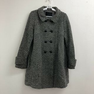 アンタイトル(UNTITLED)の【UNTITLED アンタイトル】　黒　ピーコート　レディース(その他)
