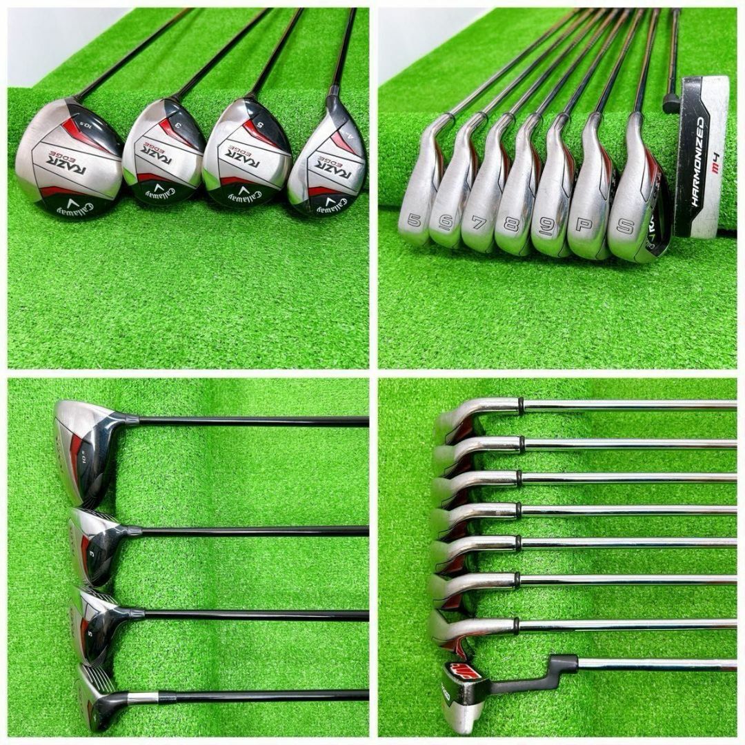 Callaway Golf - 超豪華!キャロウェイ RAZR EDGE メンズクラブ Callaway Golf - 超豪華!キャロウェイ RAZR EDGE メンズクラブ