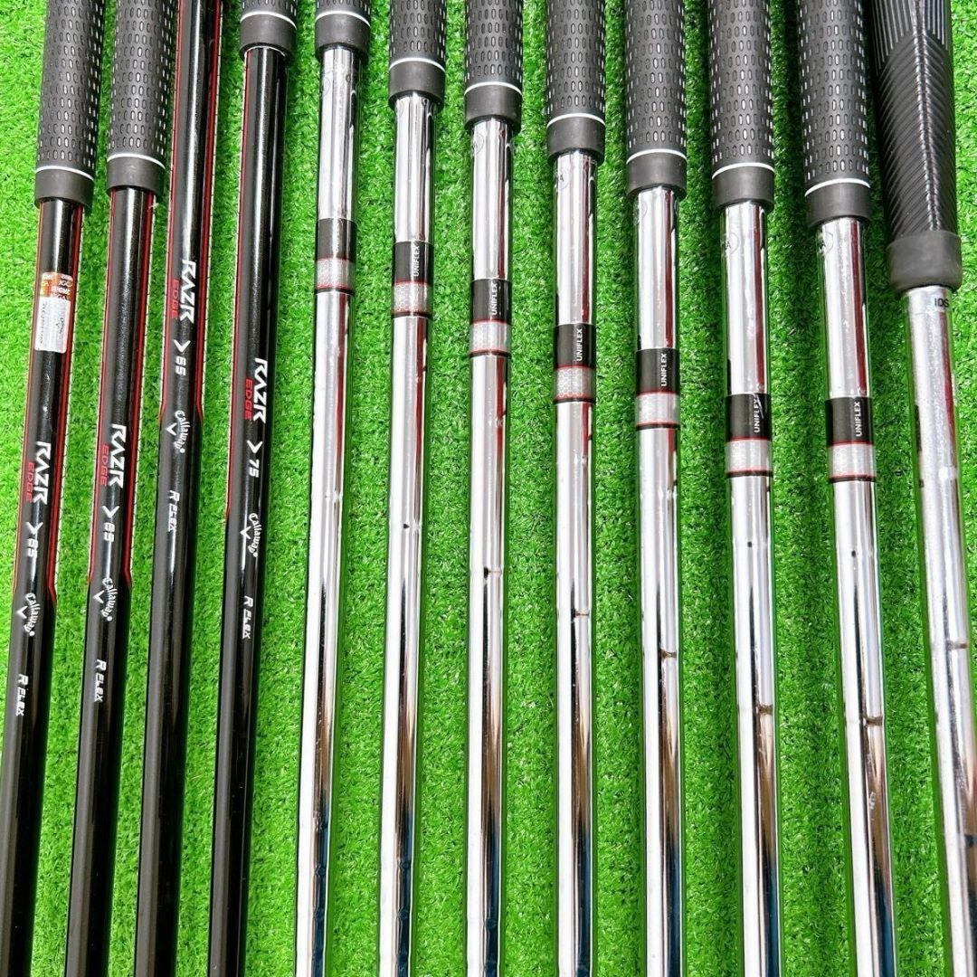 Callaway Golf - 超豪華!キャロウェイ RAZR EDGE メンズクラブ Callaway Golf - 超豪華!キャロウェイ RAZR EDGE メンズクラブ