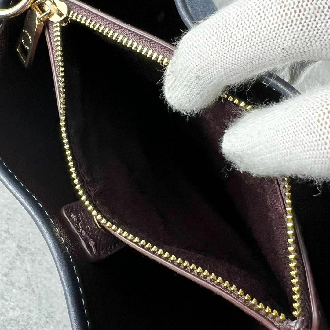COACH - 極美品 コーチ モリー デニム ショルダーバッグ 2way COACH - 極美品 コーチ モリー デニム ショルダーバッグ 2way