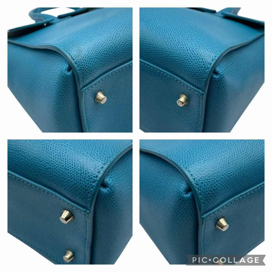 FURLA - 美品 フルラ メトロポリス ハンドバッグ レザー FURLA - 美品 フルラ メトロポリス ハンドバッグ レザー