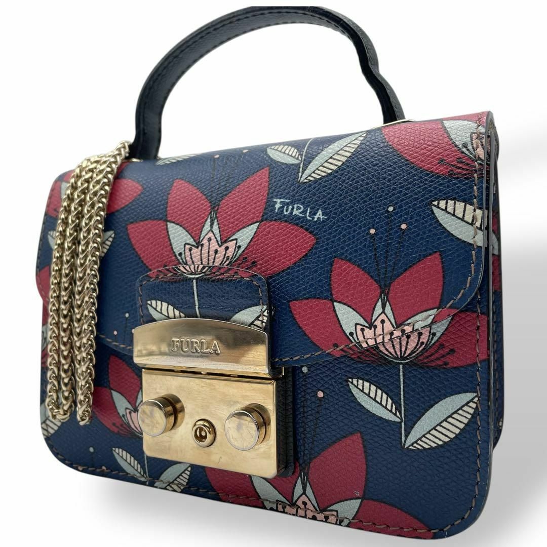 FURLA - 希少 美品 フルラ 2way ショルダーバッグ ハンドバッグ FURLA - 希少 美品 フルラ 2way ショルダーバッグ ハンドバッグ
