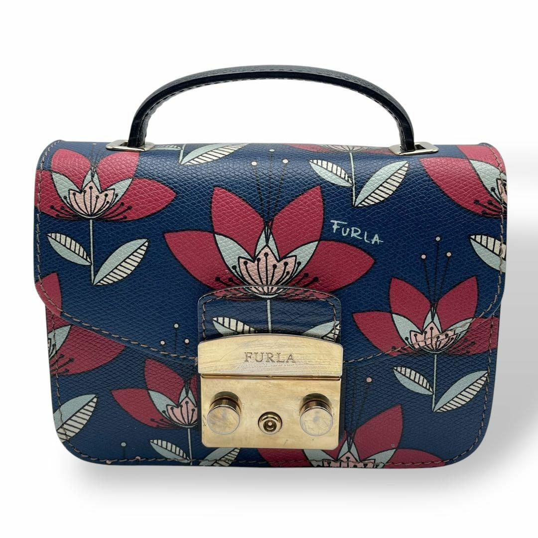 FURLA - 希少 美品 フルラ 2way ショルダーバッグ ハンドバッグ FURLA - 希少 美品 フルラ 2way ショルダーバッグ ハンドバッグ
