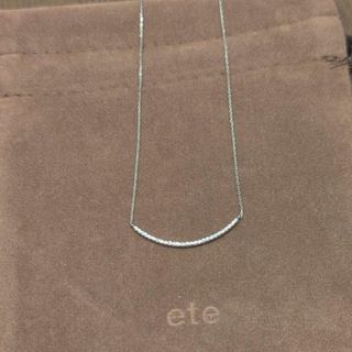 ete - エテ ete K10 YG レイヤー Vライン ダイヤモンド ete - エテ ete K10 YG レイヤー Vライン ダイヤモンド