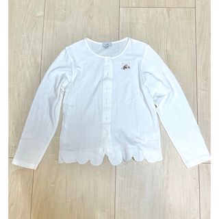 エニィファム(anyFAM)の【美品】anyFAM  薄手カーディガン  140cm(カーディガン)
