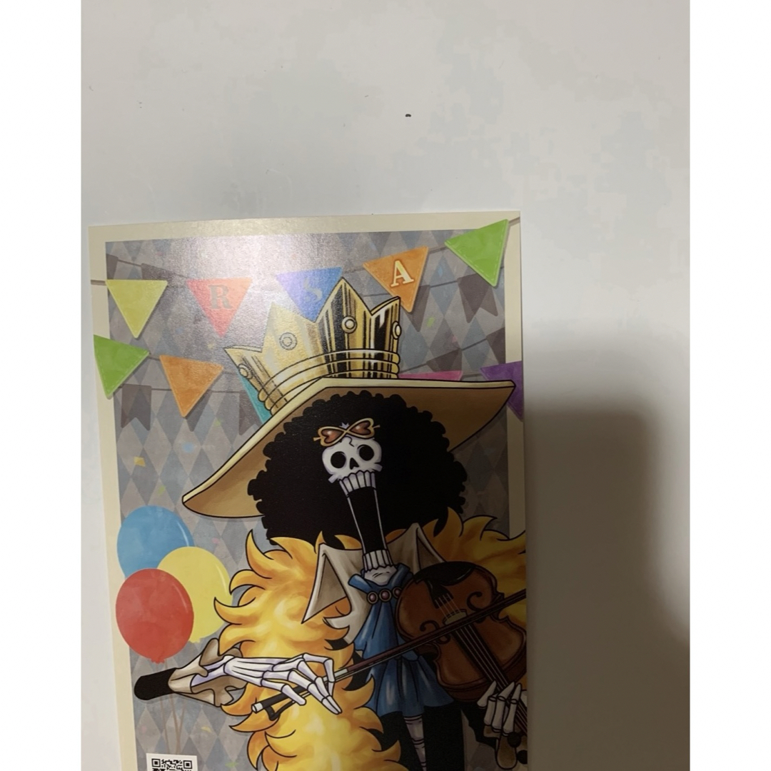 ONE PIECE - ワンピース ブルック AR付きポストカード 麦わら ONE PIECE - ワンピース ブルック AR付きポストカード 麦わら