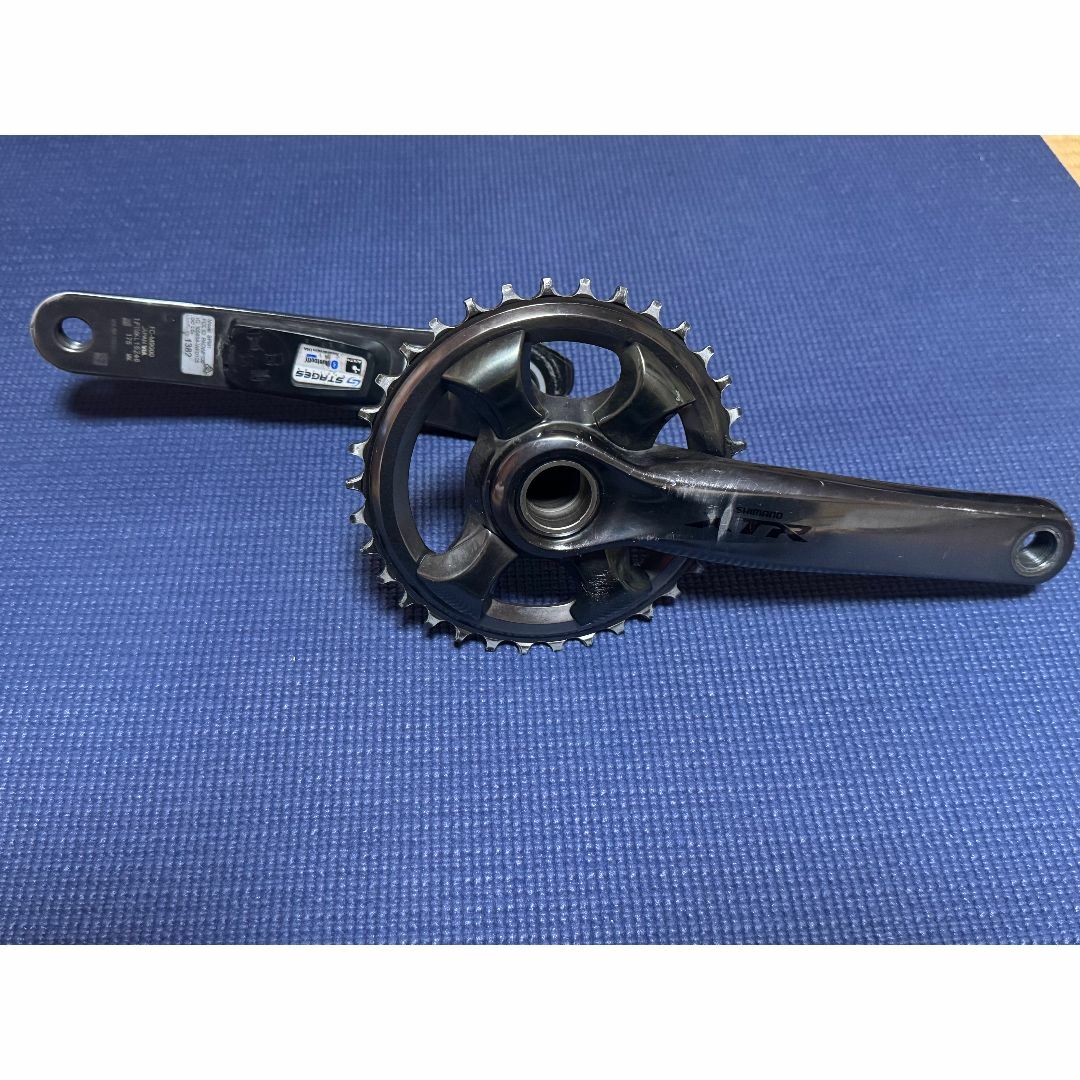 SHIMANO - FC-M9000 34t 175mm + STAGES(ジャンク品)