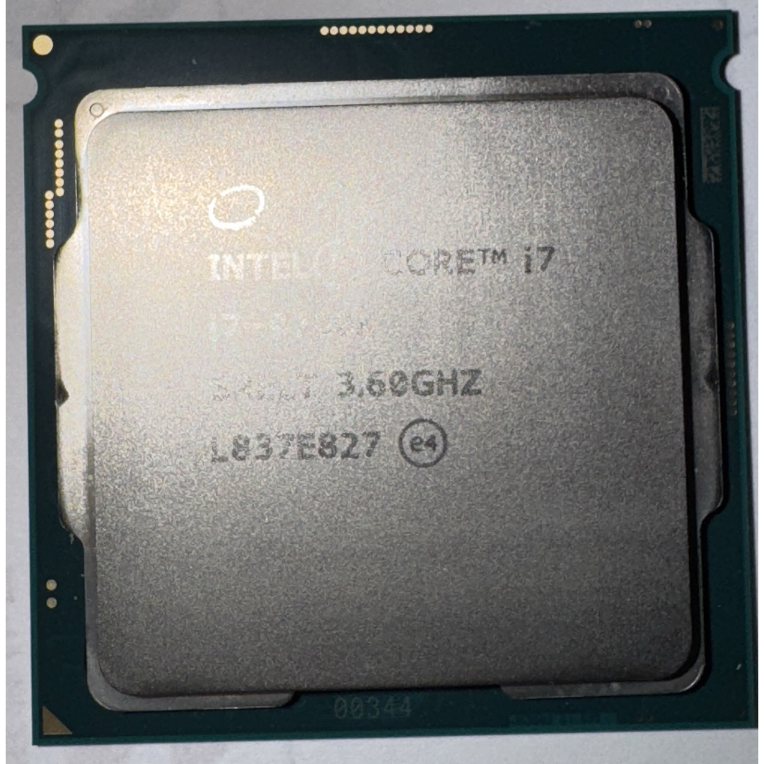 intel - Intel Core i7-9700K 3.60GHz CPU 動確済の通販 by 上町 intel - Intel Core i7-9700K 3.60GHz CPU 動確済の通販 by 上町