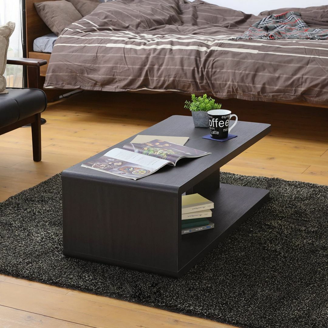 スタイリッシュ木製ソファテーブル - 高さ32cm、耐荷重20kgの スタイリッシュ木製ソファテーブル - 高さ32cm、耐荷重20kgの