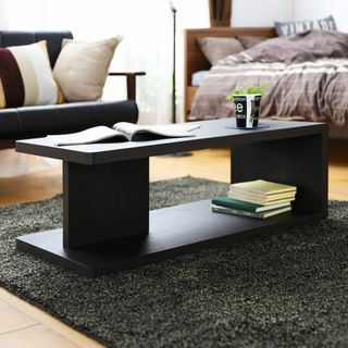 スタイリッシュ木製ソファテーブル - 高さ32cm、耐荷重20kgの スタイリッシュ木製ソファテーブル - 高さ32cm、耐荷重20kgの
