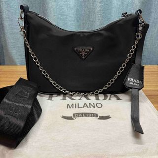 PRADA - 【希少】プラダ アクセサリーポーチ ハンドバッグ 三角 PRADA - 【希少】プラダ アクセサリーポーチ ハンドバッグ 三角