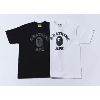 A BATHING APE - A Bathing Ape マルチカレッジロゴ L/S Tee A BATHING APE - A Bathing Ape マルチカレッジロゴ L/S Tee