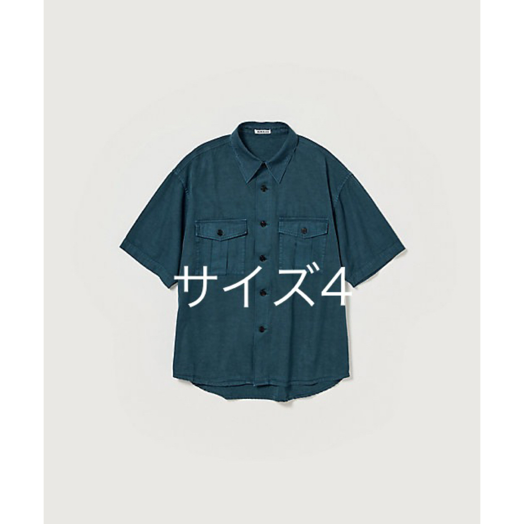 AURALEE - PRODUCT DYED FINX GABARDINE HALF SLEEVEDの通販 by AURALEE - PRODUCT DYED FINX GABARDINE HALF SLEEVEDの通販 by