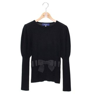 M'S GRACY - エムズグレイシー 318623 ニット 38 ブラック M'S GRACY - エムズグレイシー 318623 ニット 38 ブラック