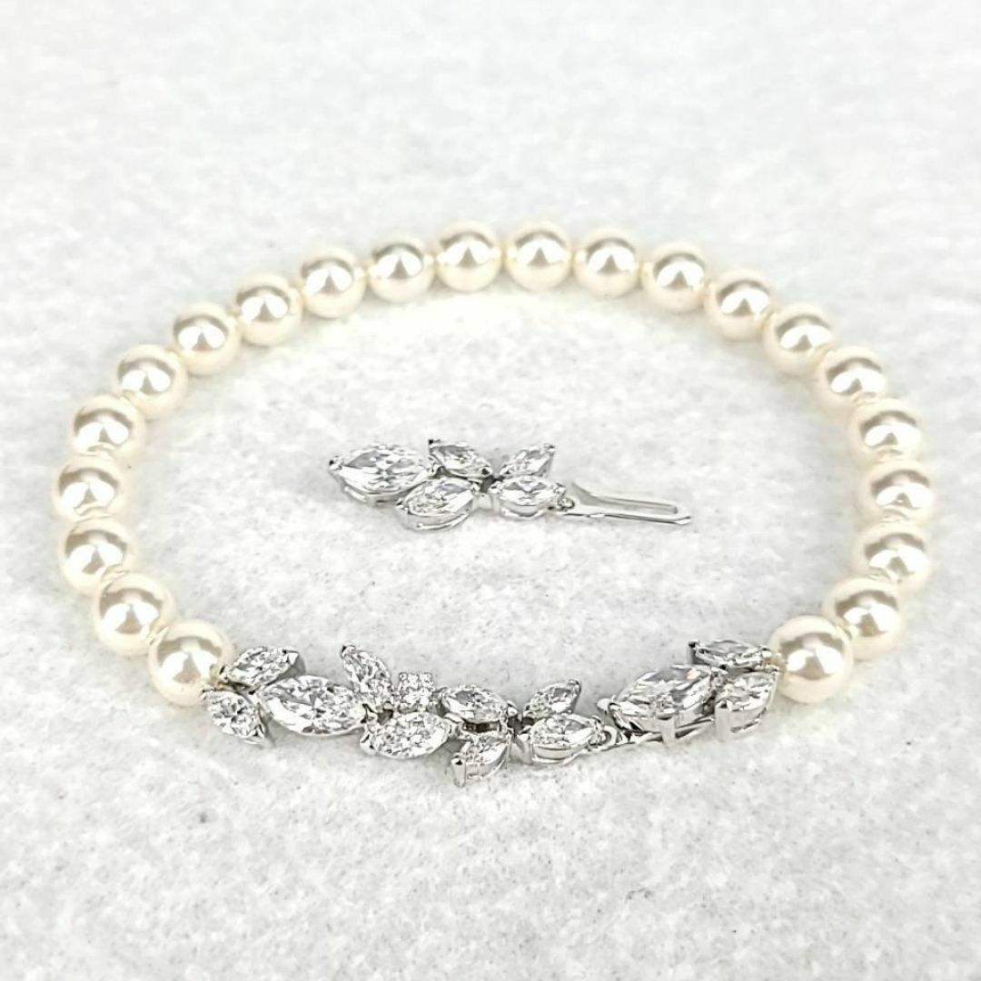 SWAROVSKI - ◇未使用級◇スワロフスキー LOUISON PEARL テニス SWAROVSKI - ◇未使用級◇スワロフスキー LOUISON PEARL テニス