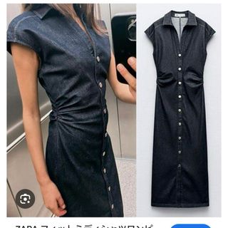 ZARA - ZARA 刺繍 ロングシャツ ワンピース ザラ ハンド刺繍 ZARA - ZARA 刺繍 ロングシャツ ワンピース ザラ ハンド刺繍