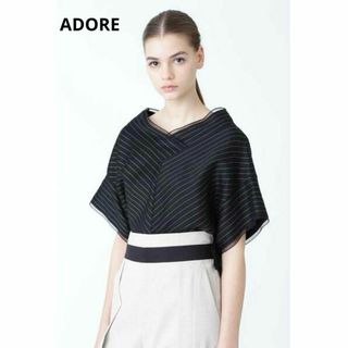 ADORE - ADORE(アドーア) 半袖シャツブラウス サイズ38 M ADORE - ADORE(アドーア) 半袖シャツブラウス サイズ38 M