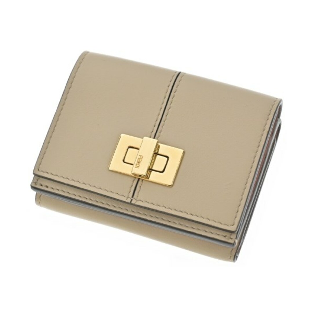 FENDI - FENDI フェンディ 財布・コインケース - ベージュ FENDI - FENDI フェンディ 財布・コインケース - ベージュ