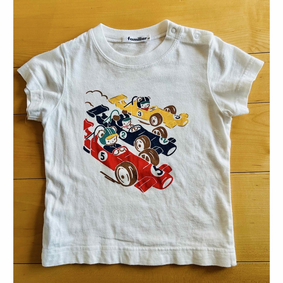 familiar - ファミリア 半袖Tシャツ2枚セット 90cmの通販 by KT familiar - ファミリア 半袖Tシャツ2枚セット 90cmの通販 by KT