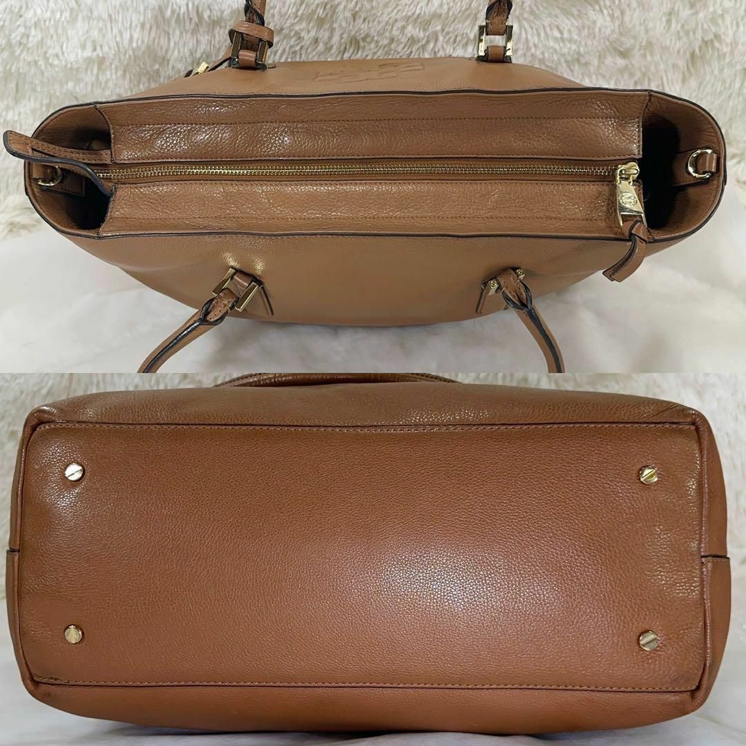 Tory Burch - 【極美品】トリーバーチ トートバッグ レザー A4可 Tory Burch - 【極美品】トリーバーチ トートバッグ レザー A4可