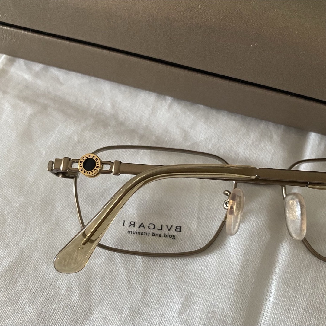 BVLGARI - BV6 新品 BVLGARI ブルガリ メガネ フレーム チタン BVLGARI - BV6 新品 BVLGARI ブルガリ メガネ フレーム チタン