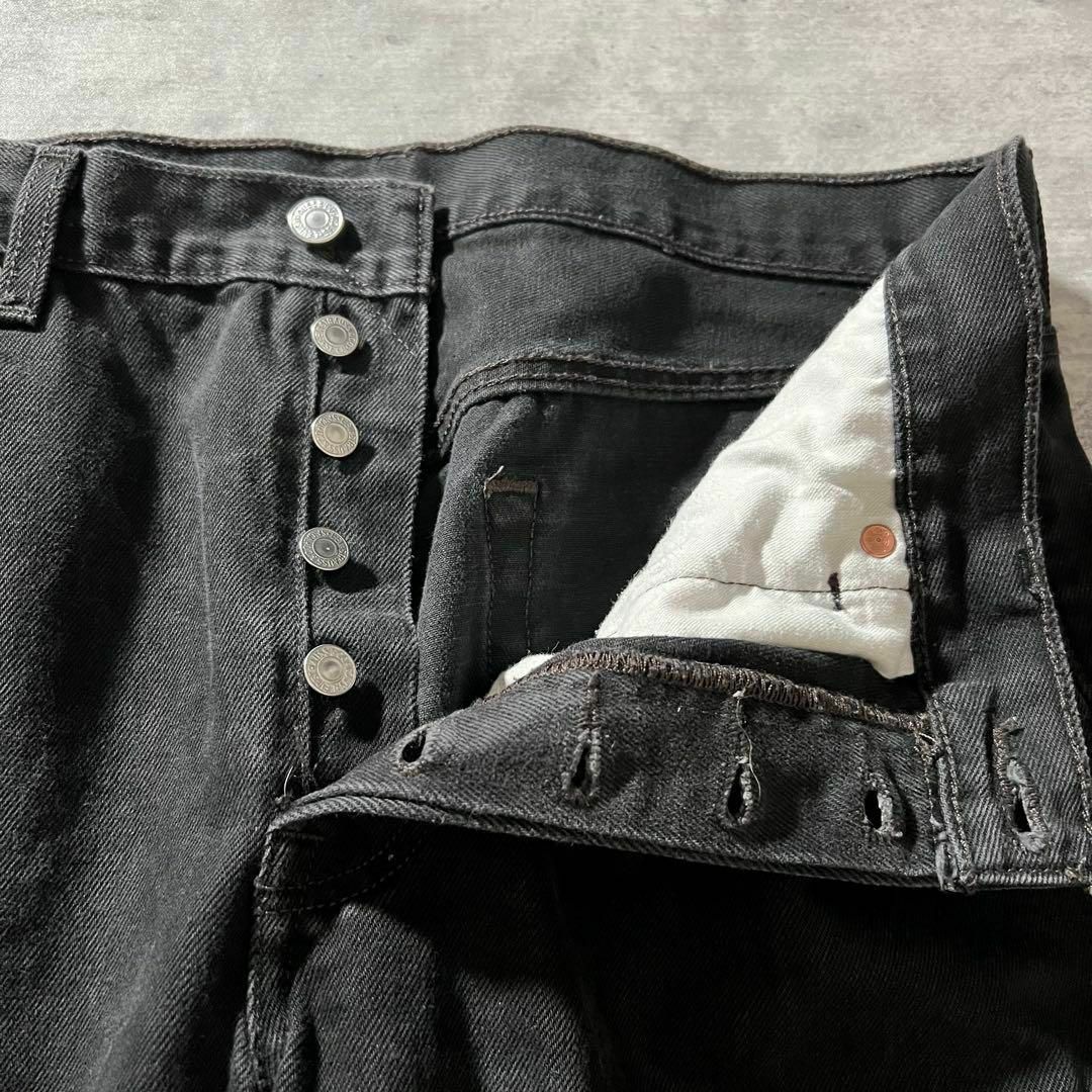 Levi's - 【メキシコ製後染めブラックデニム】Levi'sボタン Levi's - 【メキシコ製後染めブラックデニム】Levi'sボタン