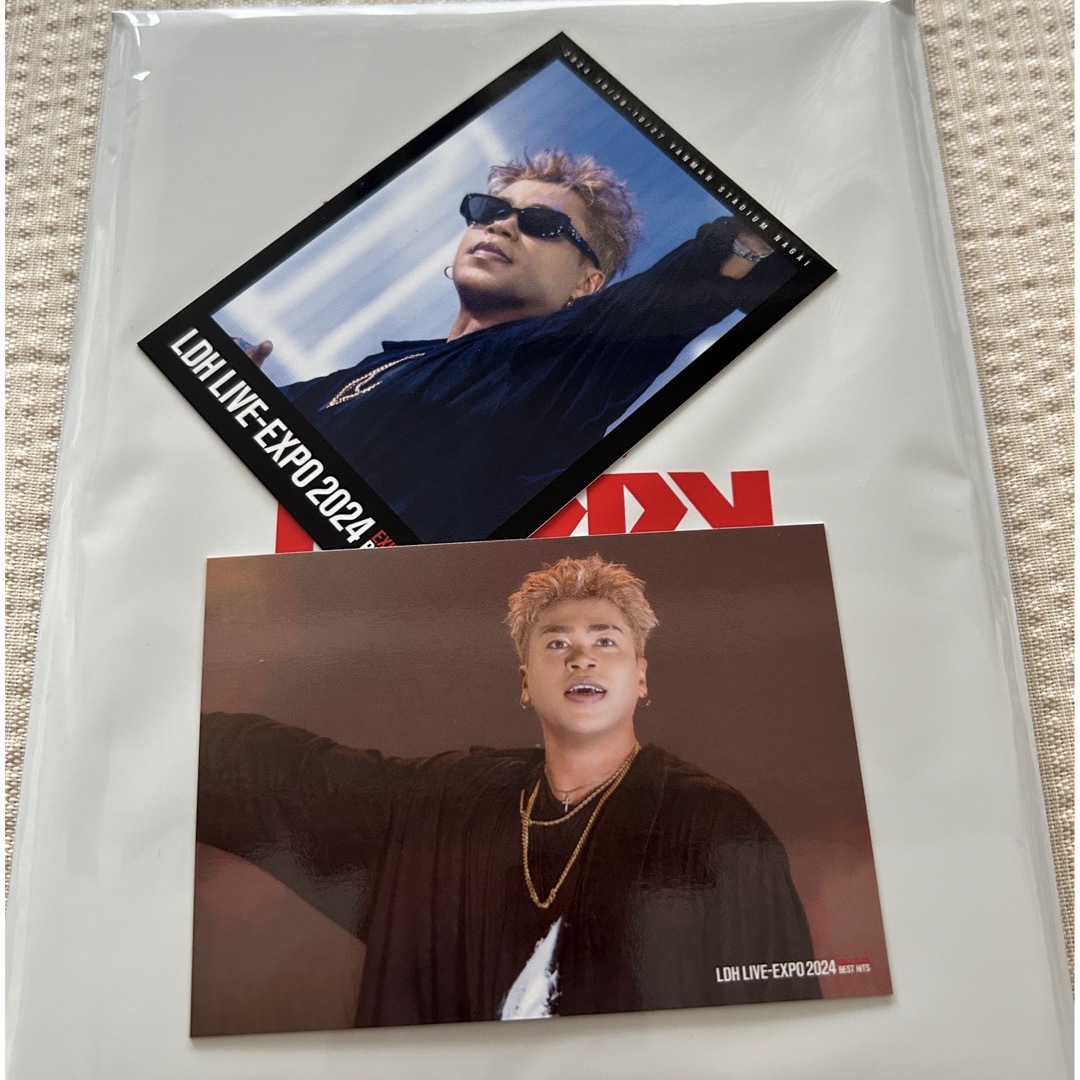 THE RAMPAGE(ザランページ)のLDH LIVE-EXPO コラボカフェ LIKIYA フォトカA2種セット エンタメ/ホビーのタレントグッズ(ミュージシャン)の商品写真