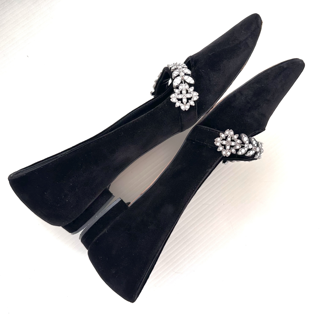MANOLO BLAHNIK - マノロブラニク ビジュー装飾 フラット MANOLO BLAHNIK - マノロブラニク ビジュー装飾 フラット