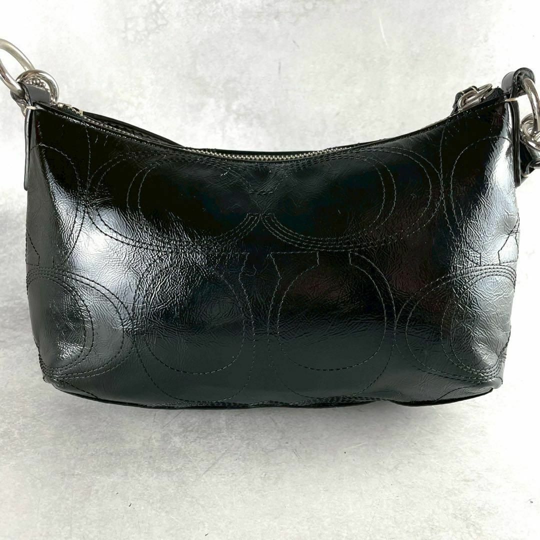 COACH - 極美品 コーチ 2way ショルダーバッグ シグネチャー COACH - 極美品 コーチ 2way ショルダーバッグ シグネチャー