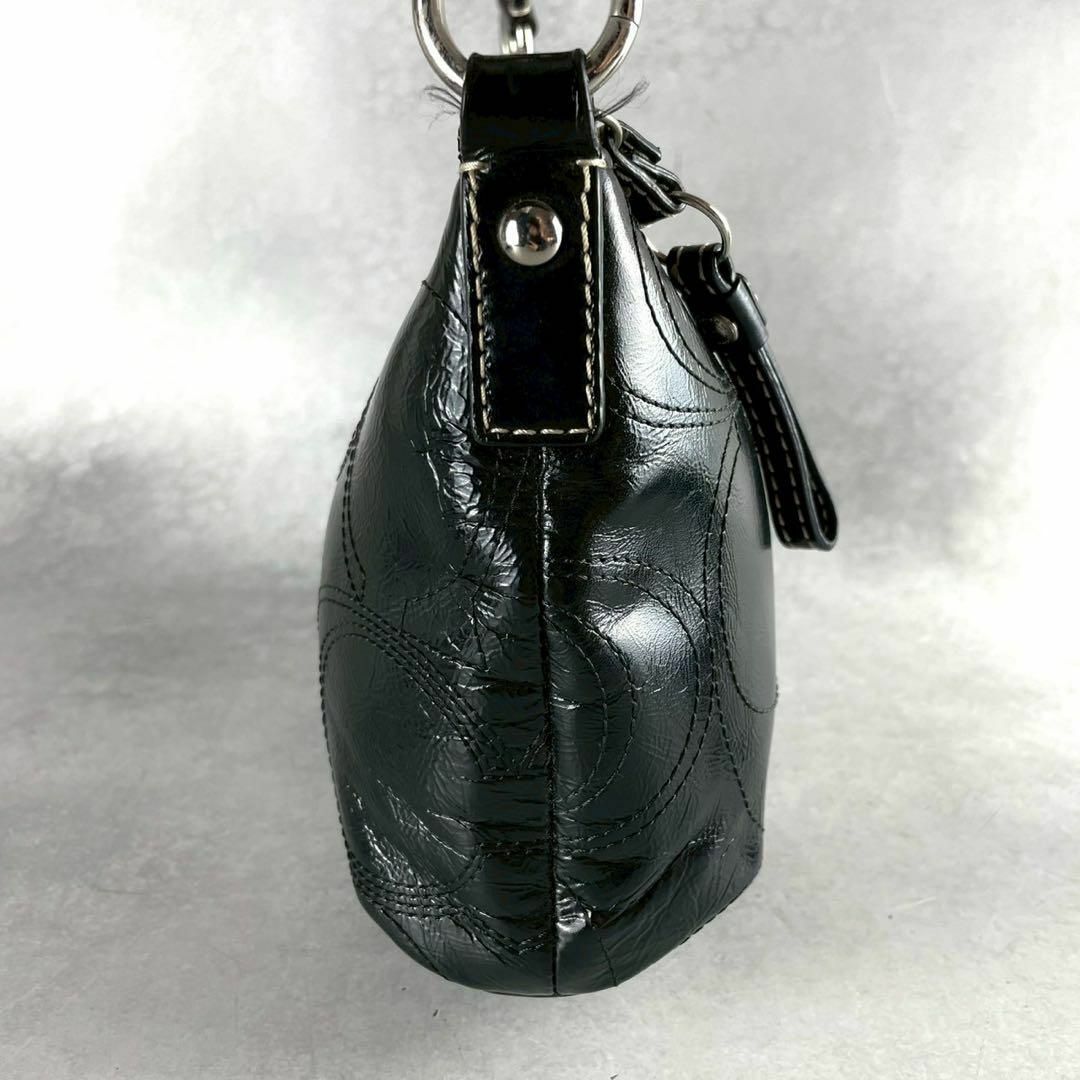 COACH - 極美品 コーチ 2way ショルダーバッグ シグネチャー COACH - 極美品 コーチ 2way ショルダーバッグ シグネチャー
