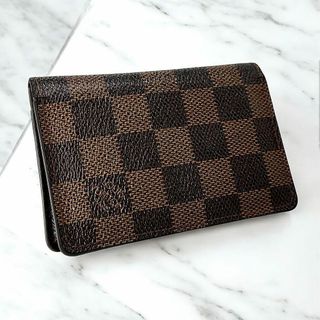 LOUIS VUITTON(名刺入れ/定期入れ ・ グリーン・カーキ/緑色系 LOUIS VUITTON(名刺入れ/定期入れ ・ グリーン・カーキ/緑色系