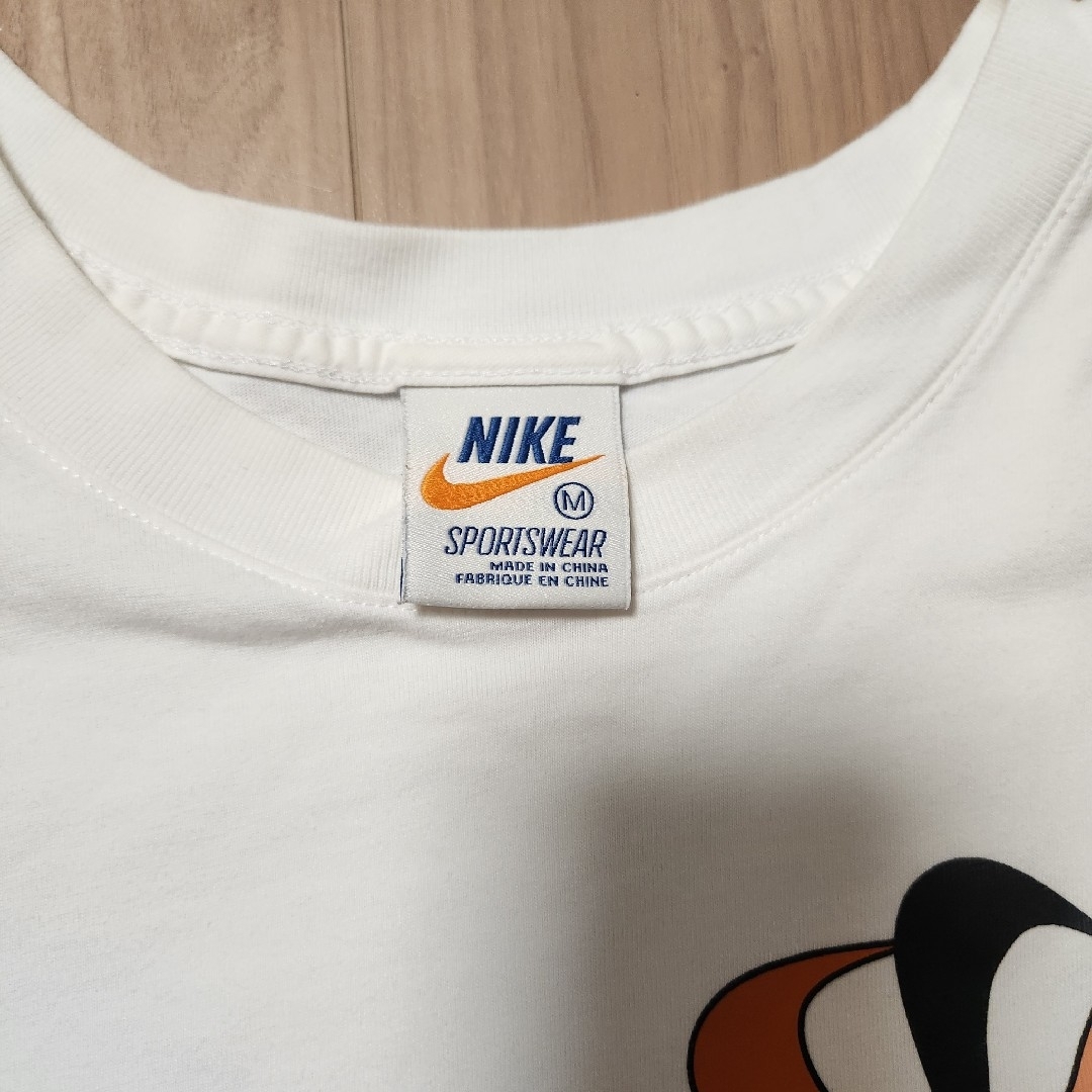 NIKE - 70s 復刻NIKE カラフルロゴ Tシャツ ホワイト風車 風車 NIKE - 70s 復刻NIKE カラフルロゴ Tシャツ ホワイト風車 風車