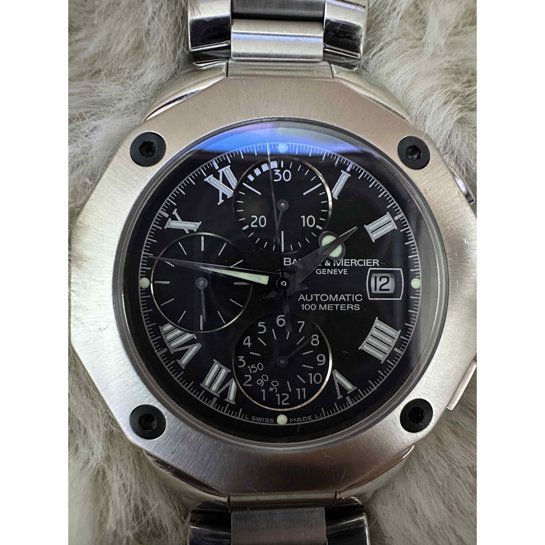 BAUME & MERCIER - 極美品 ボーム&メルシェ リビエラ クロノ BAUME & MERCIER - 極美品 ボーム&メルシェ リビエラ クロノ