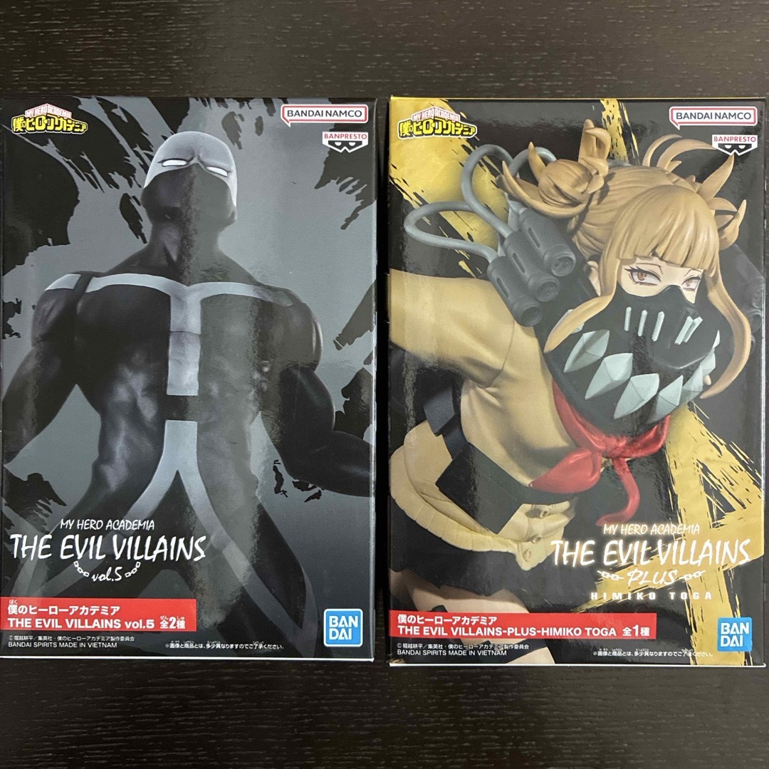 BANPRESTO(バンプレスト)のヒロアカ THE EVIL VILLAINS フィギュア セット エンタメ/ホビーのフィギュア(アニメ/ゲーム)の商品写真