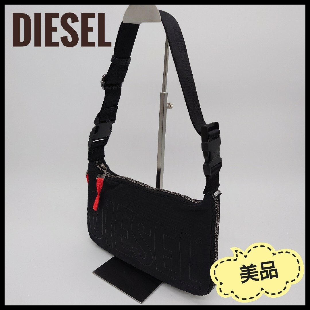 DIESEL - DIESEL ディーゼル ショルダー バッグ ZIP-D 美品 希少 DIESEL - DIESEL ディーゼル ショルダー バッグ ZIP-D 美品 希少
