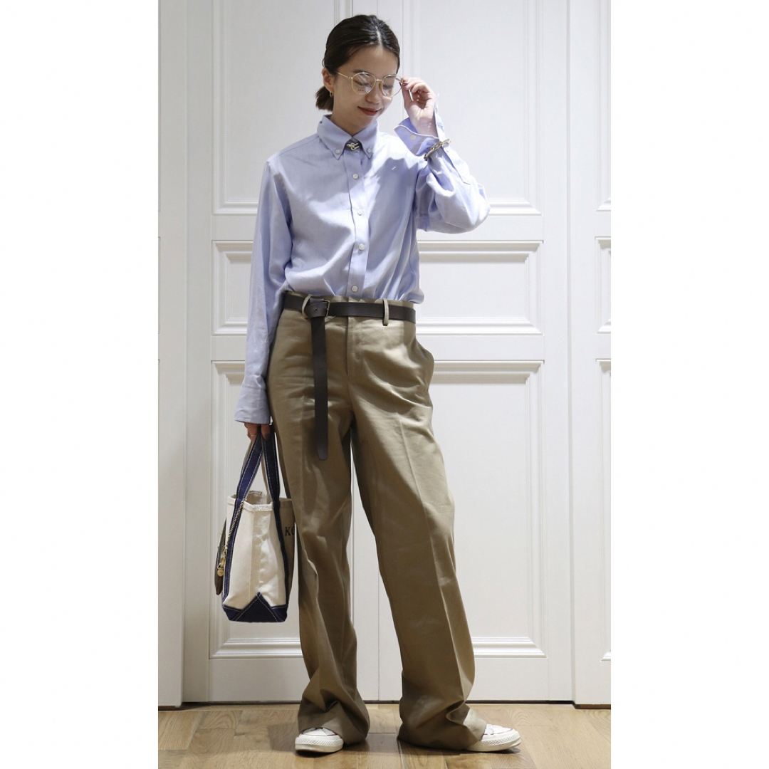DEUXIEME CLASSE - MUSE de Deuxieme Classe Wide chino パンツ DEUXIEME CLASSE - MUSE de Deuxieme Classe Wide chino パンツ