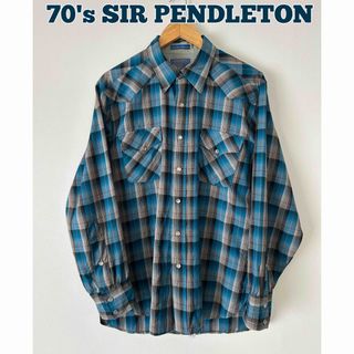 PENDLETON - 70s ペンドルトン ボードシャツ オンブレ シャドー PENDLETON - 70s ペンドルトン ボードシャツ オンブレ シャドー