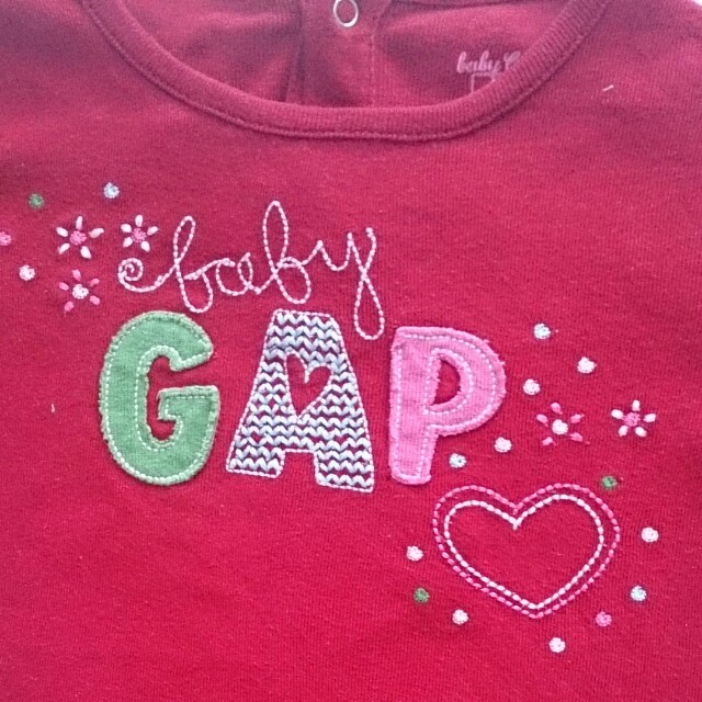 GAP(ギャップ)のBABYGAP♡ロンT♡80 キッズ/ベビー/マタニティのキッズ服女の子用(90cm~)(その他)の商品写真